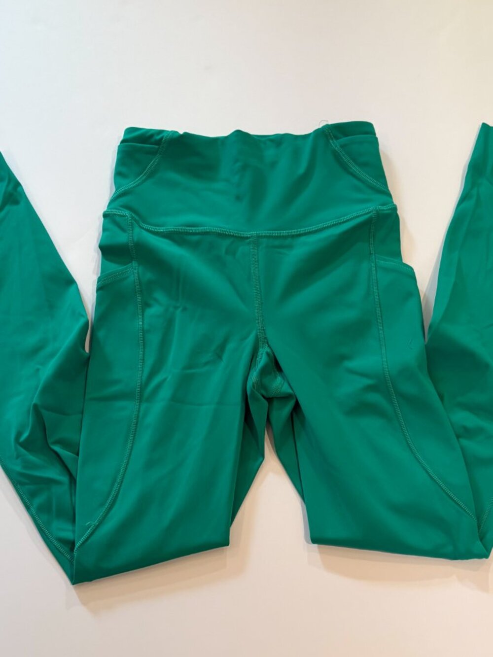 Lululemon Fast and Free High Rise Tight 25" Green Size 0 Nulux Leggings - Picture 4 of 4